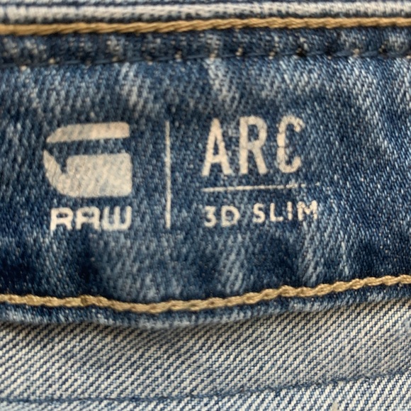 G-Star 3D Arc Ripped Jeans